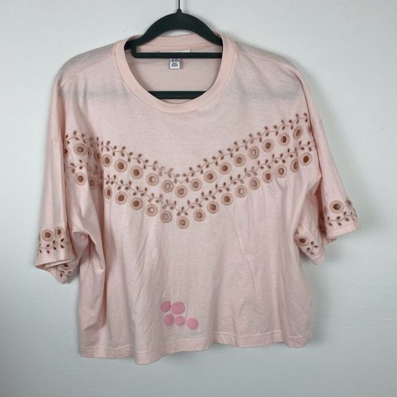 Topshop Tops - Top shop size 4-6 med draft color pink.